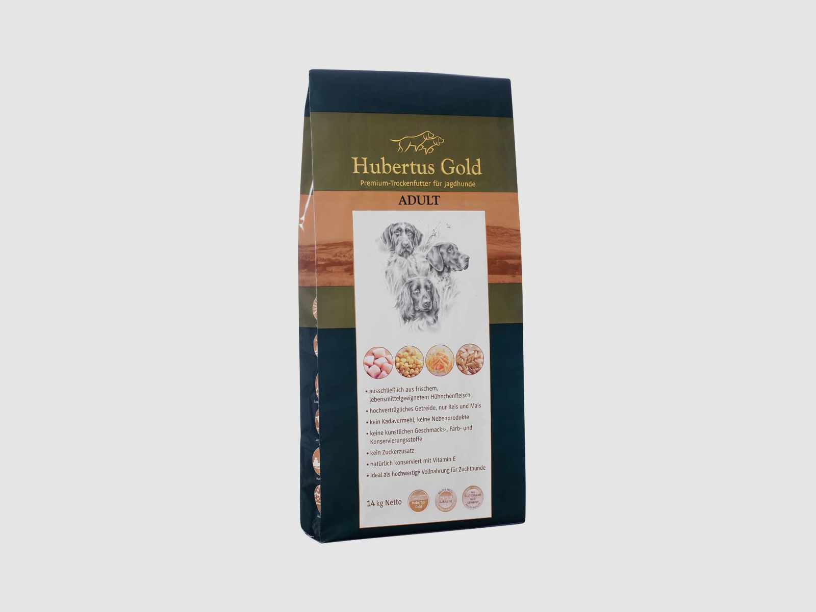 HUBERTUS GOLD Adult Premium Trockenvollkost 14 kg