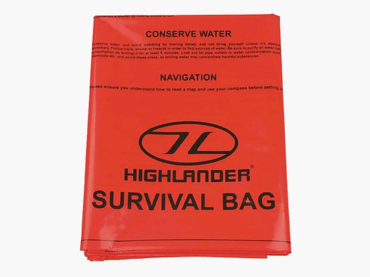 Highlander Rettungssack orange