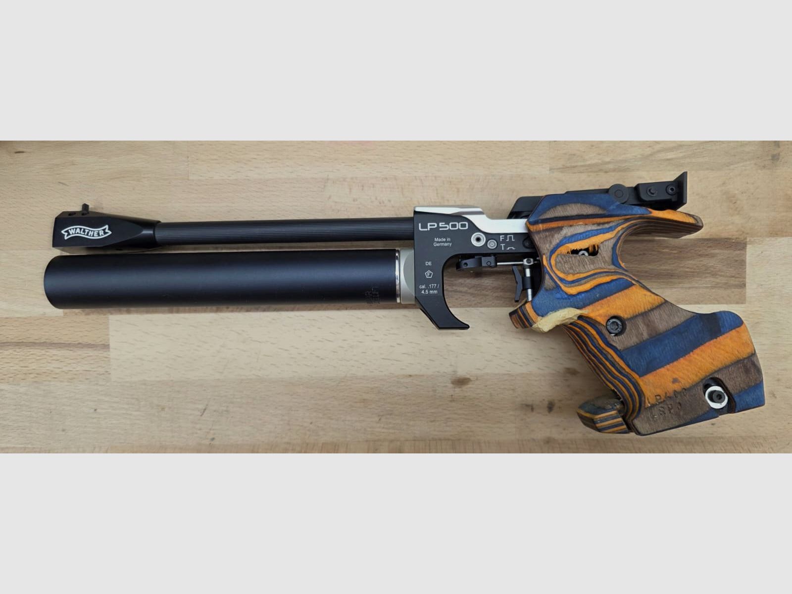 Luftpistole Walther LP 500 mit Rink Griff, Bild 2 von 7