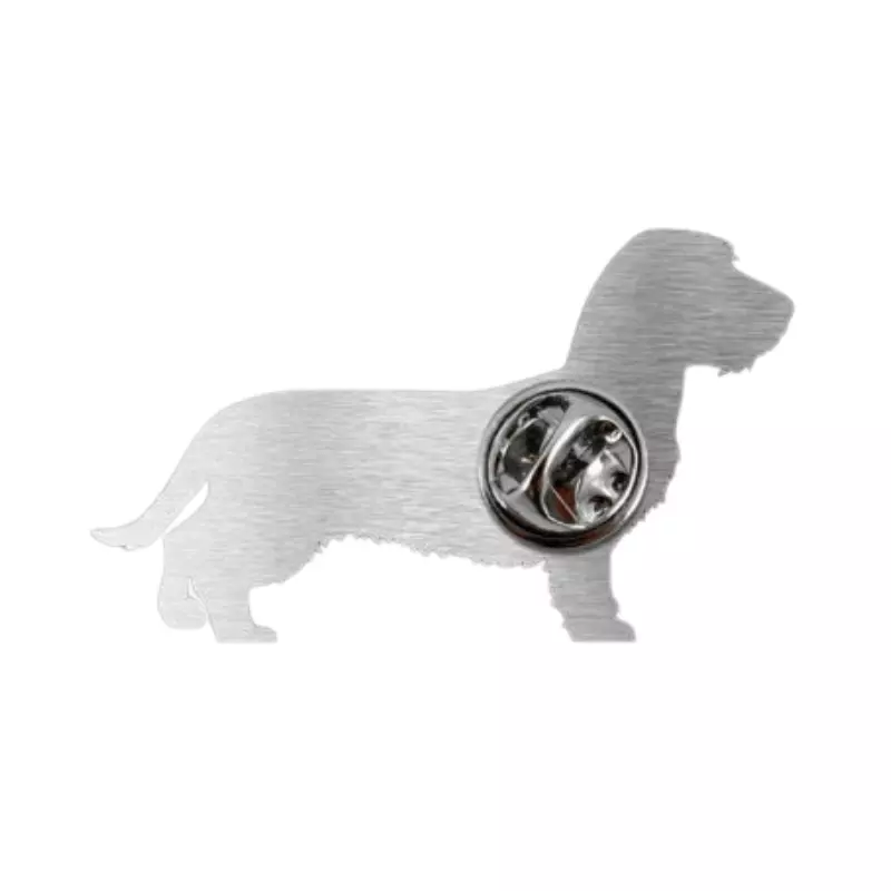 Spilla decorativa "Dachshund a pelo ruvido", immagine 2 di 3