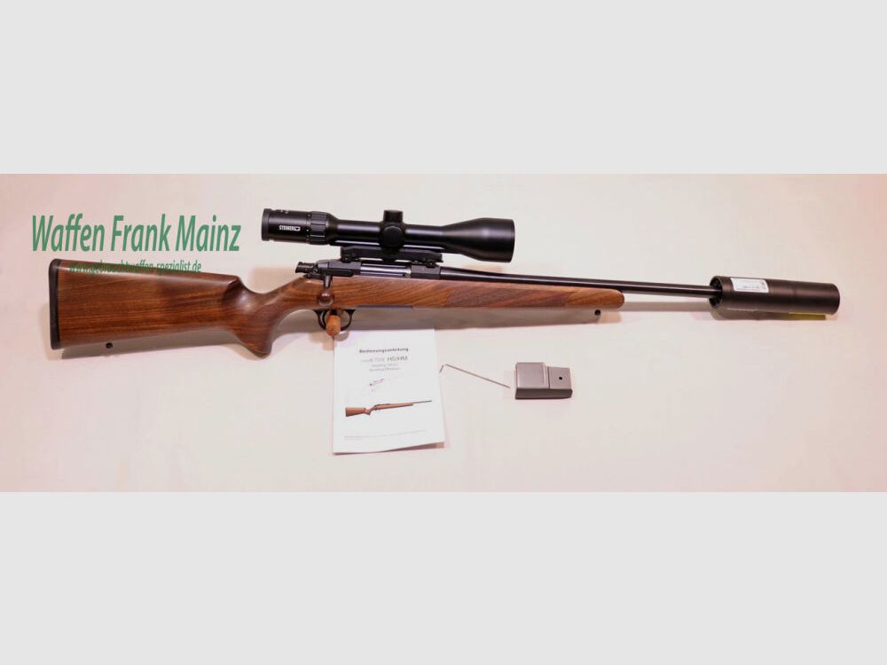 STEEL ACTION HS, wooden stock, overall length 510mm