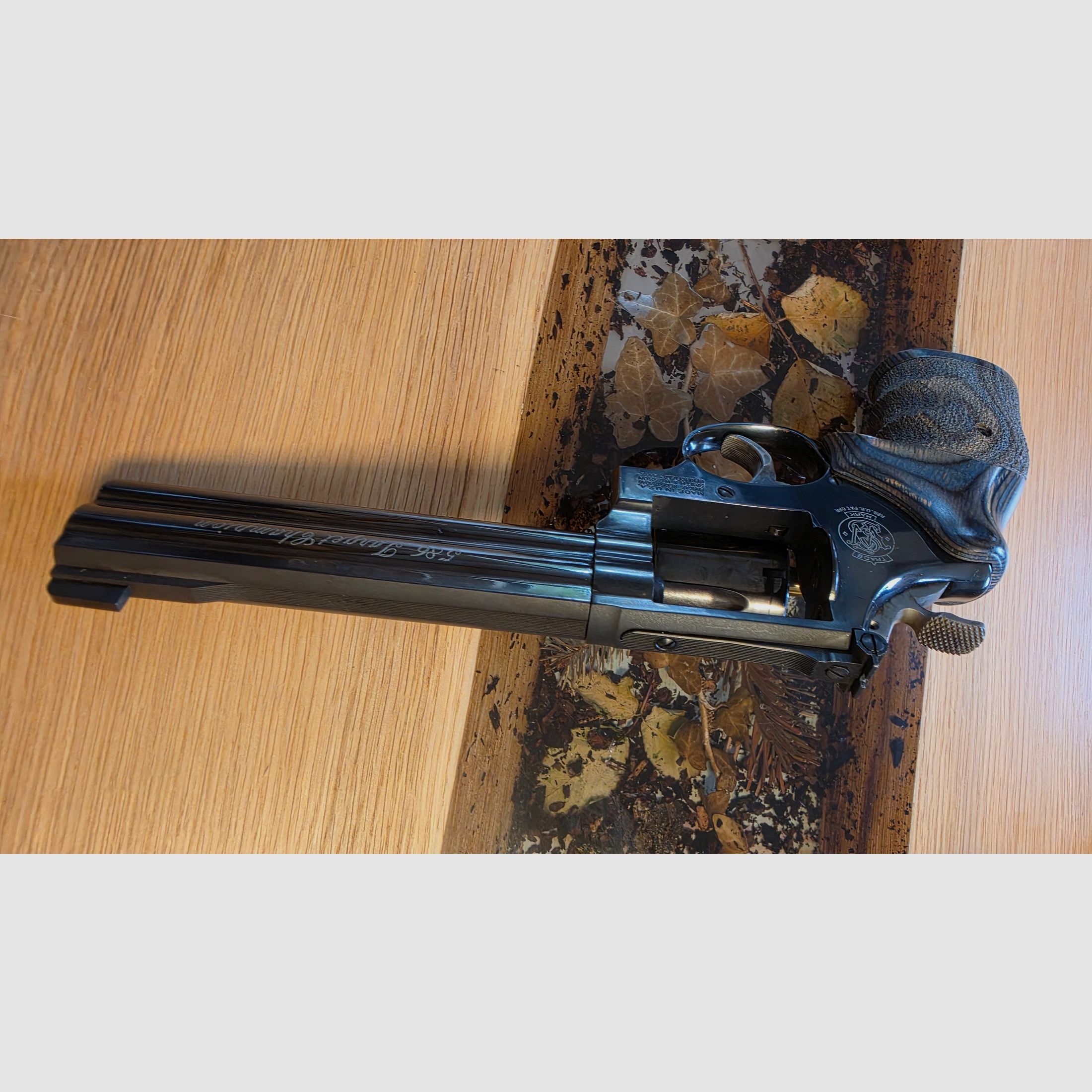 Smith&Wesson 586 Target Champion Royal Blue en .357 +munición +funda, imagen 2 de 10