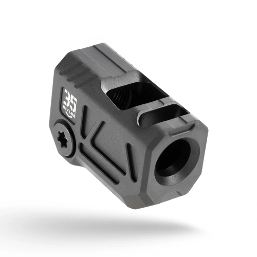 Strike Industries Micro Threaded Comp Quad V Pistolenkompensator 9 mm 1/2″-28 Schwarz