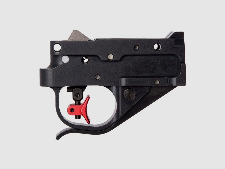 TIMNEY RUGER®10/22® CALVIN ELITE ROTER SCHUH-KIT SCHWARZES GEHÄUSE, Bild 3 von 6
