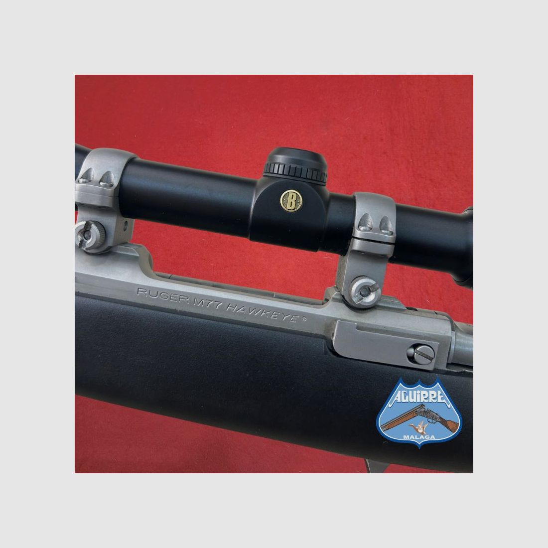 Büchse Ruger M77 Hawkeye Kal. .338 Win. Mag. + Zielfernrohr Bushnell Elite 2.5-10×42, Bild 7 von 9