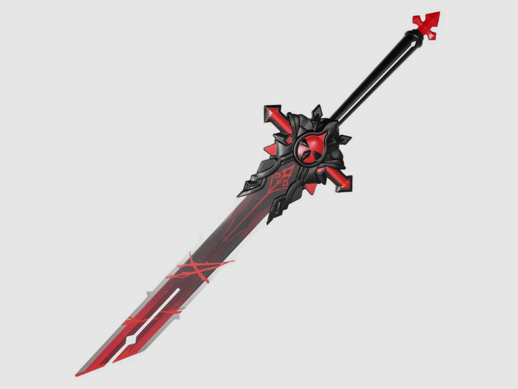 Genshin Impact Miecz Dulika Grób Wilka