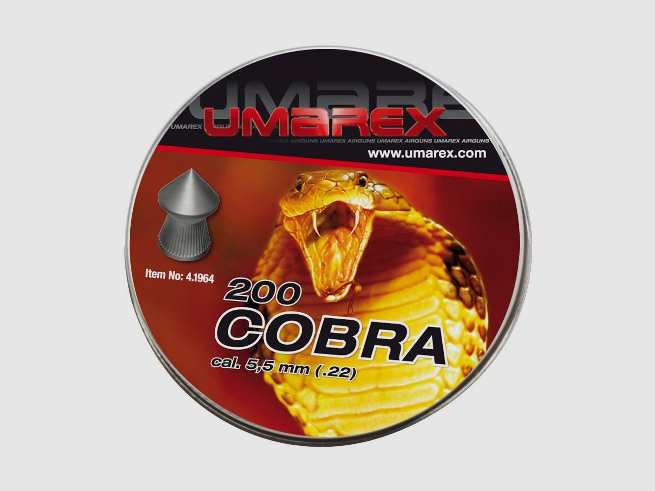 Umarex 5,5mm Diabolo Cobra 1,02g – 1000 Stück