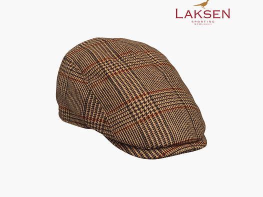 Casquette plate en tweed cavendish drivers laksen