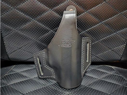 Funda de cinturón de cuero Walther P22 / P22Q