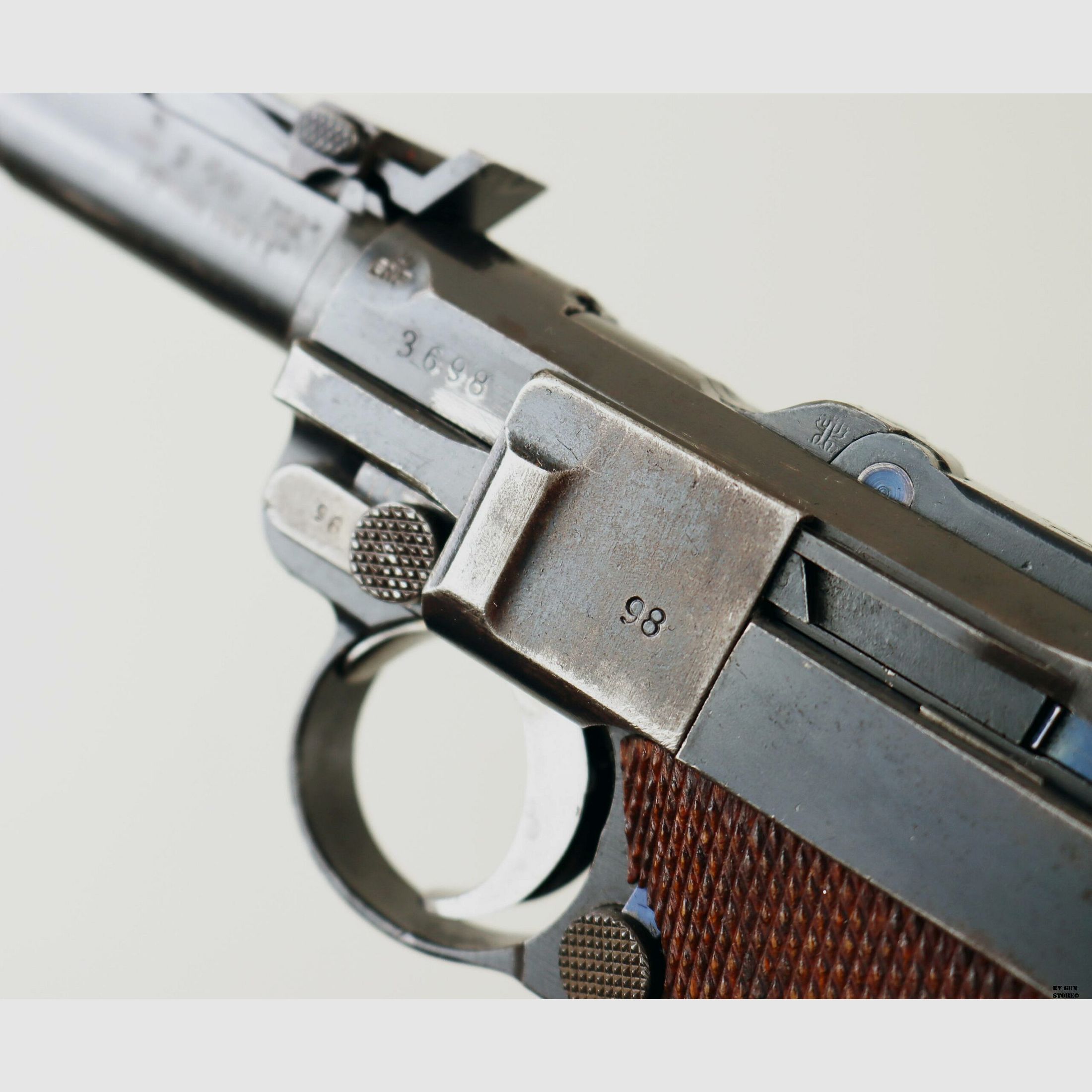 Pistolet DWM mod. LP08 cal. 9×19 para n° de série 3698, image 6 sur 21