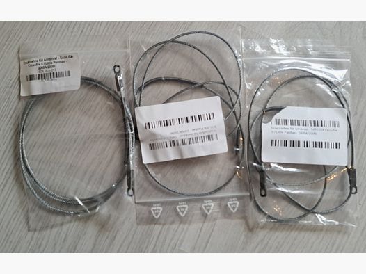 3x cuerda de repuesto para ballesta SANUDA Crossfire 2 / Little Panther