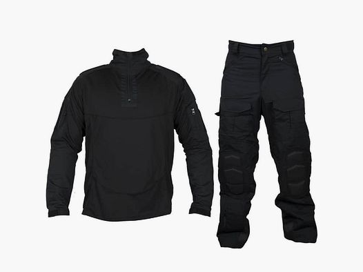 DELTA SIX Spec-Ops Paintball Tactical Bundle 2.0 (Tuyau+Maillot) Noir