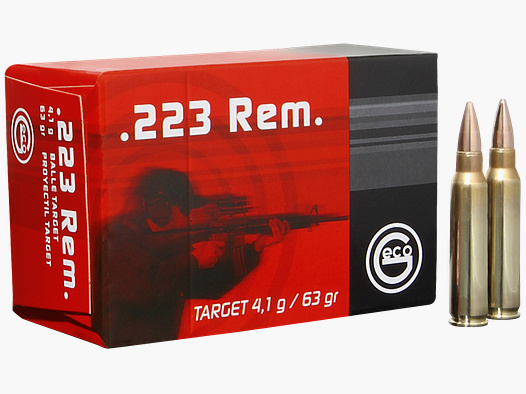 GECO Büchsenpatrone .223 Rem. Target VM 4,1g/63gr