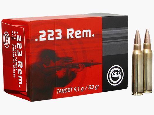 GECO Büchsenpatrone .223 Rem. Target VM 4,1g/63gr