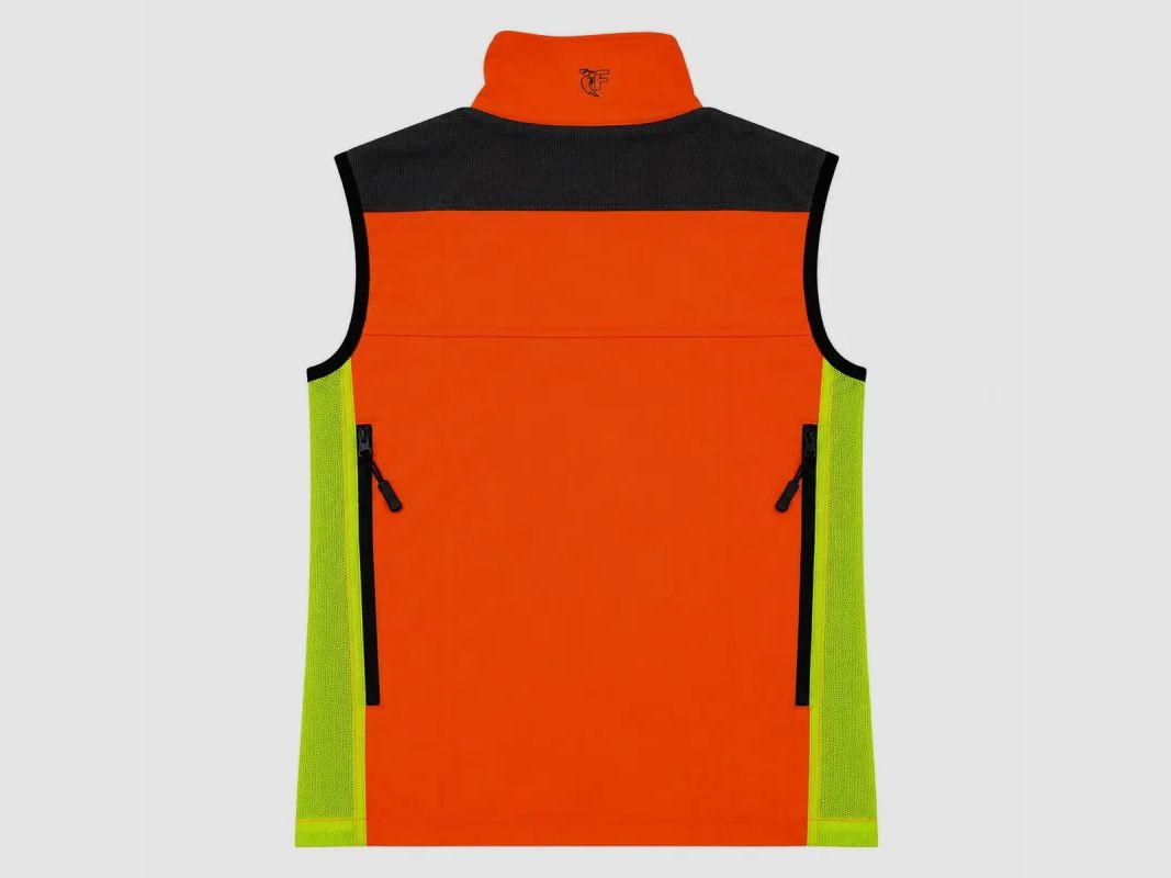 Gilet da caccia Francital Atalante 7 tasche con zip NF S 74-567, immagine 5 di 11