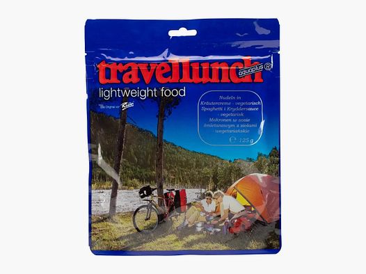 Travellunch fideos en crema de hierbas vegetariana paquete de 1