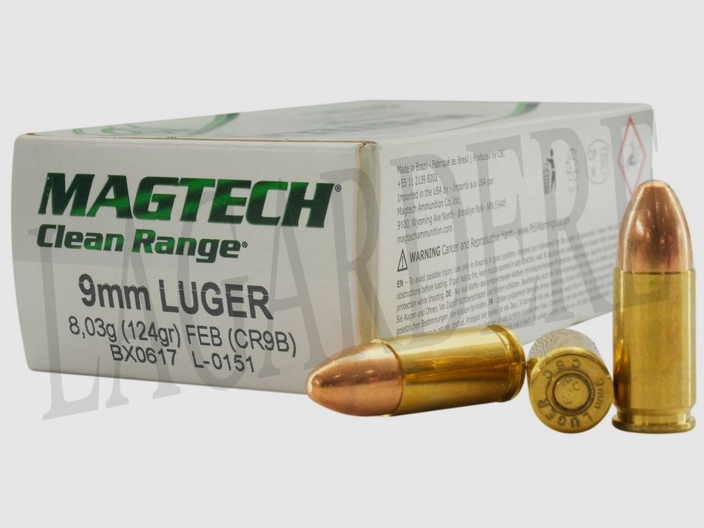 MAGTECH CR9B CLEANRANGE(CARTOUCHE A BALLE)