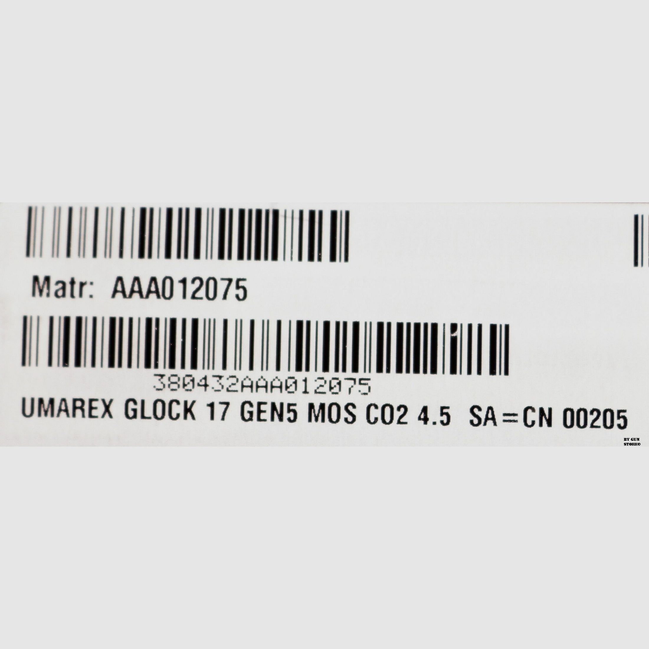 Pistole Umarex Glock 17 GEN5 MOS co2 Kal. 4,5, Bild 5 von 5