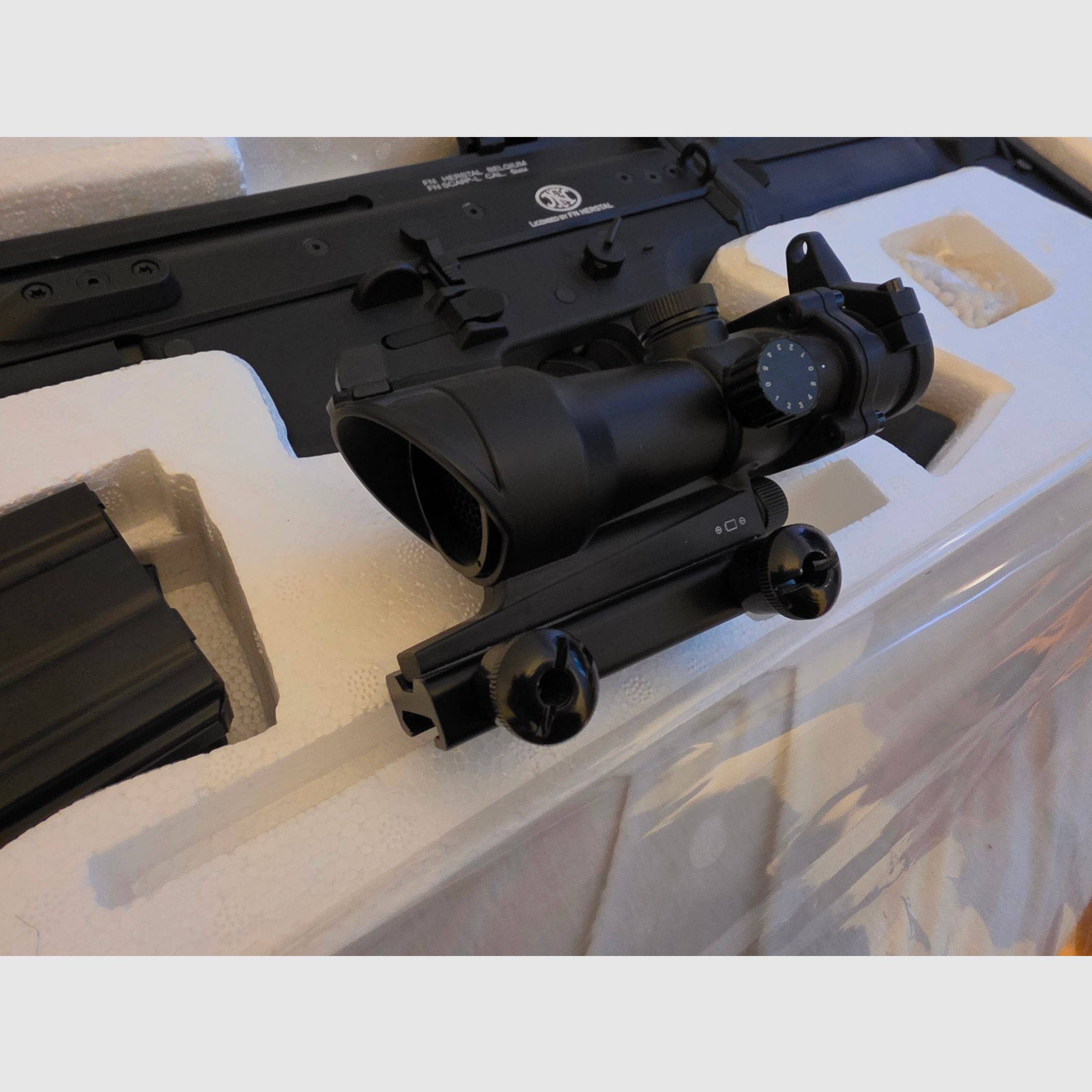 Begadi MK16 Sport (FN SCAR-L) Metall S-AEG – FN Lizenz – Reddot im ACOG-Style & Garantie