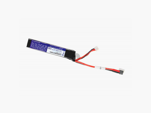 Pirate Arms LiPo 11.1V 1100mAh 20C Stock Tube Type Mini T-Plug-Schwarz