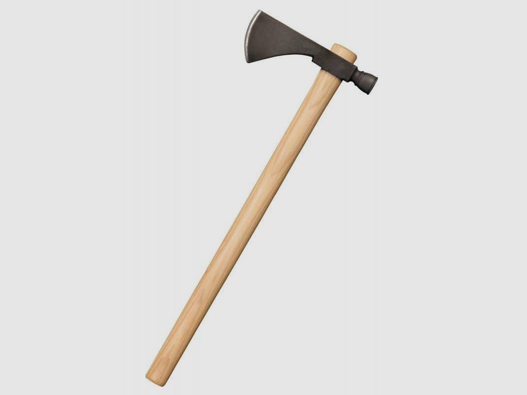 Cold Steel Pipe Tomahawk, Pipe Hawk, Axe, Flat Textured Finish