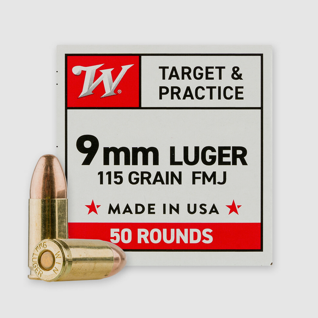 WINCHESTER 9x19 - 115GR/124GR, afbeelding 2 van 3