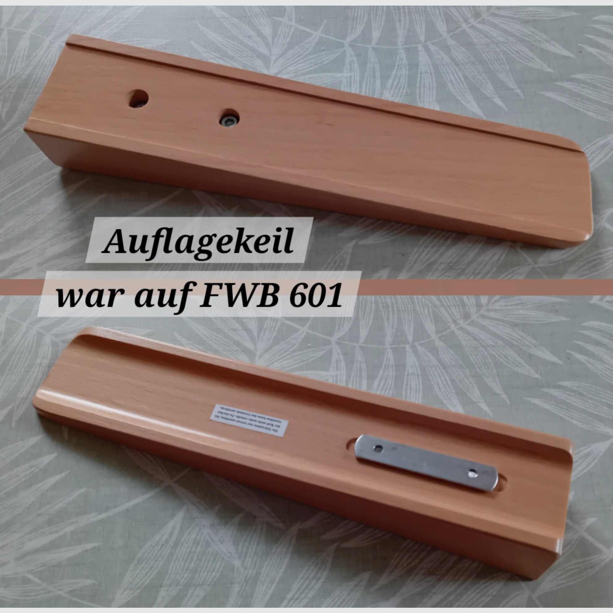 Auflagekeil für Luftgewehr und KK