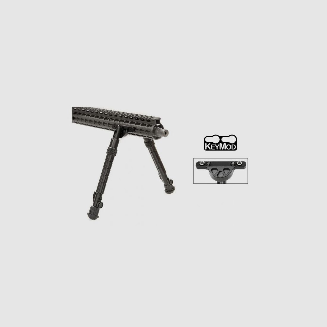 UTG Zweibein Recon Flex Bipody KeyMod 203 - 300 mm
