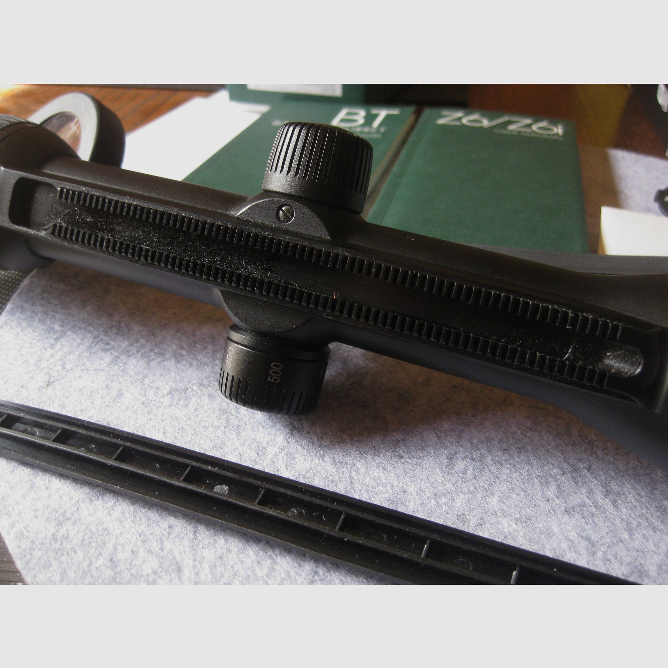 " TOP+NEUWERTIG "  = Swarovski  GEN-II als Z6i 2,5-15x56 P BT SR Abs.4A-I !! Inklusive original Blaser-Sattelmontage-HOCH !! Kein ZEISS-LEICA-GPO-S&B-MAUSER-WALTHER-SAUER 505-R8-K95-R93, Bild 13 von 15