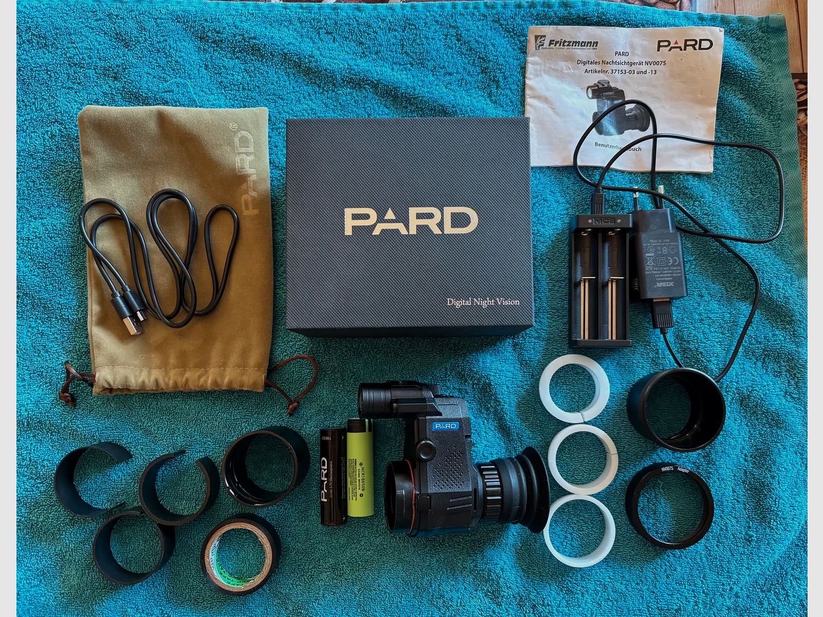 Pard NV007S Top wie neu mit viel Zubehör!