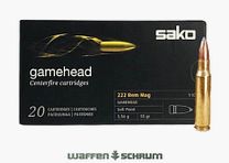 Sako Gamehead SP 3,56g - 55gr. .222RemMag