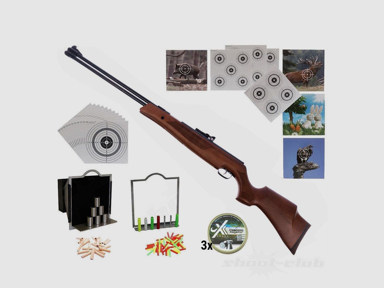 Weihrauch Weihrauch HW 77 4,5mm Super-Target-Set