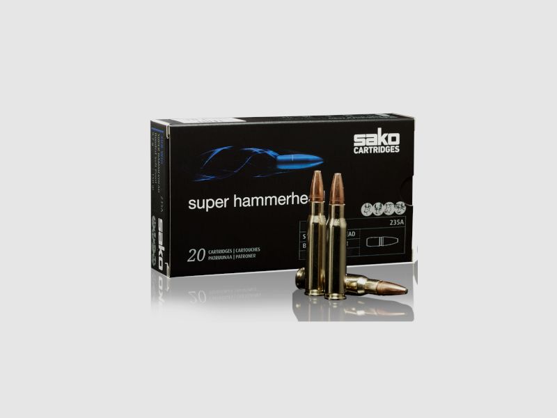 SAKO LTD – Cartouches Métalliques – SUPERHAMMERHEAD 150GR, image 1 sur 2