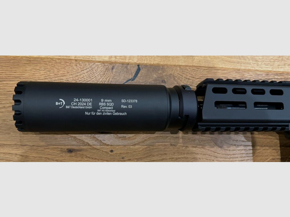 Brügger & Thomet B&T RBS Schalldämpfer SQD™ Compact