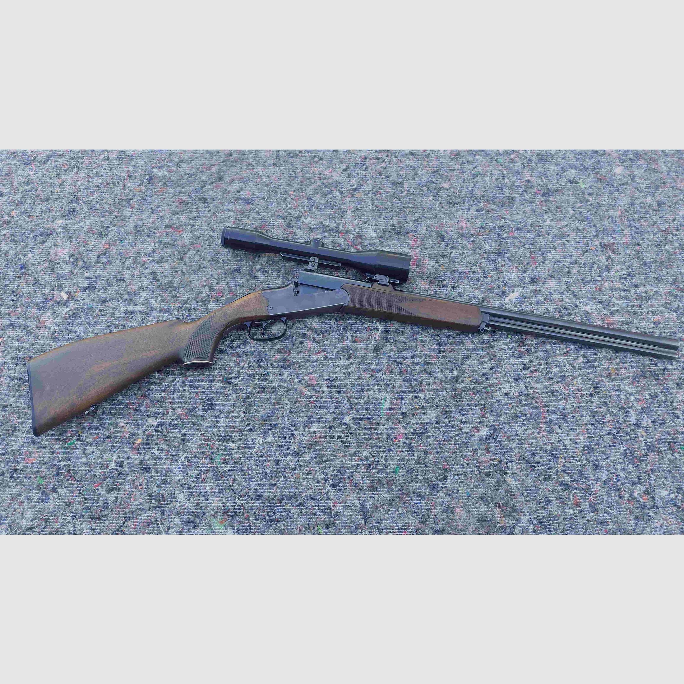 Bockbüchsflinte   Kaliber 5,6x50R   - 16x 70