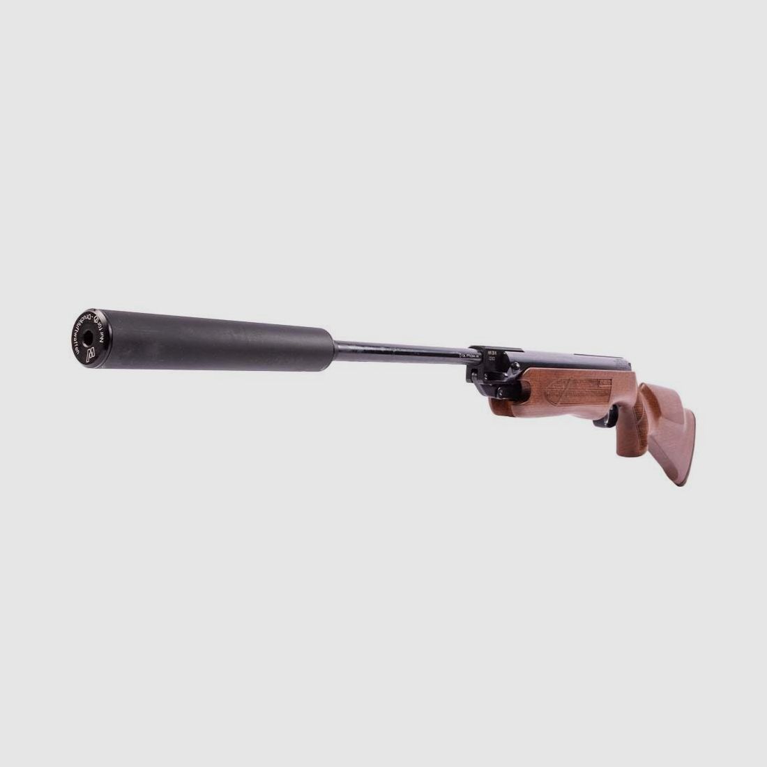 Weihrauch HW 35K air rifle 4.5mm with silencer