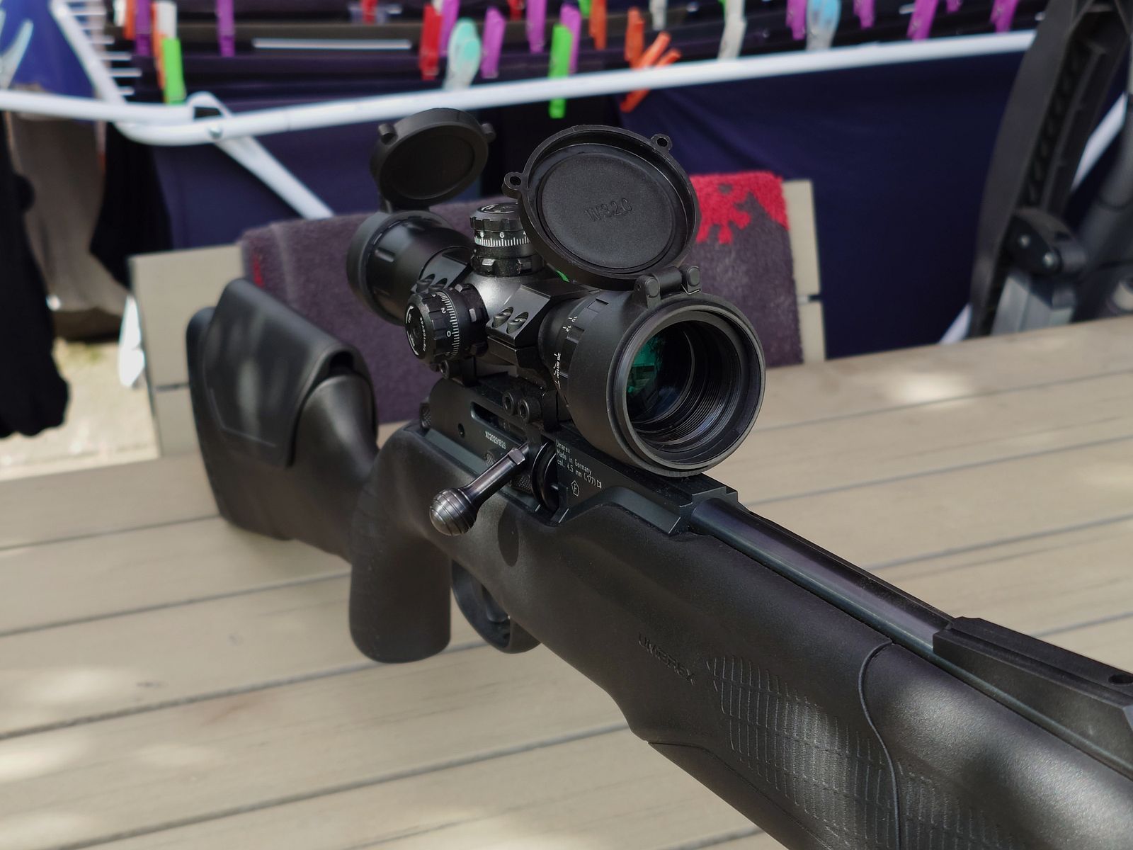 Umarex 850 m2 (Kostenlose Lieferung) mit Co2 Adapter und Walther Zielfernrohr + viel Zubehör 
