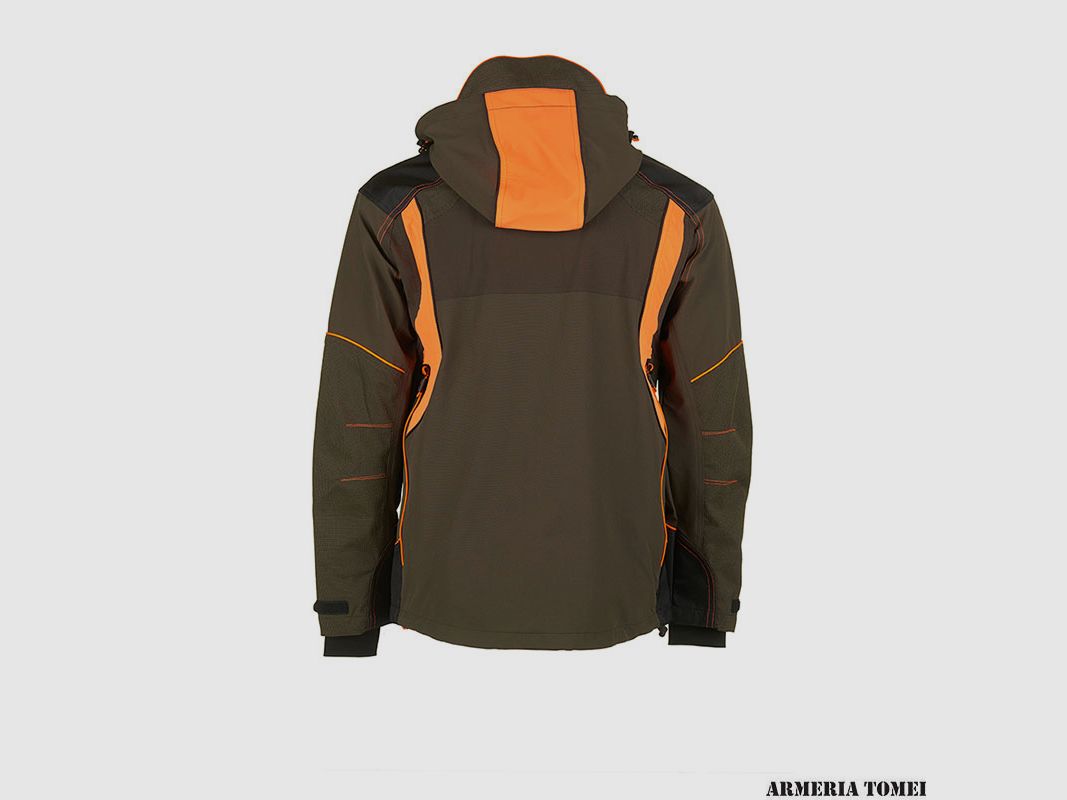 UNIVERS – JACKE X PRO MASTER U-TEX GRÜN/ORANGE, Bild 3 von 5
