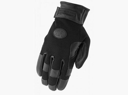 Gants Noirs en cuir renforcé