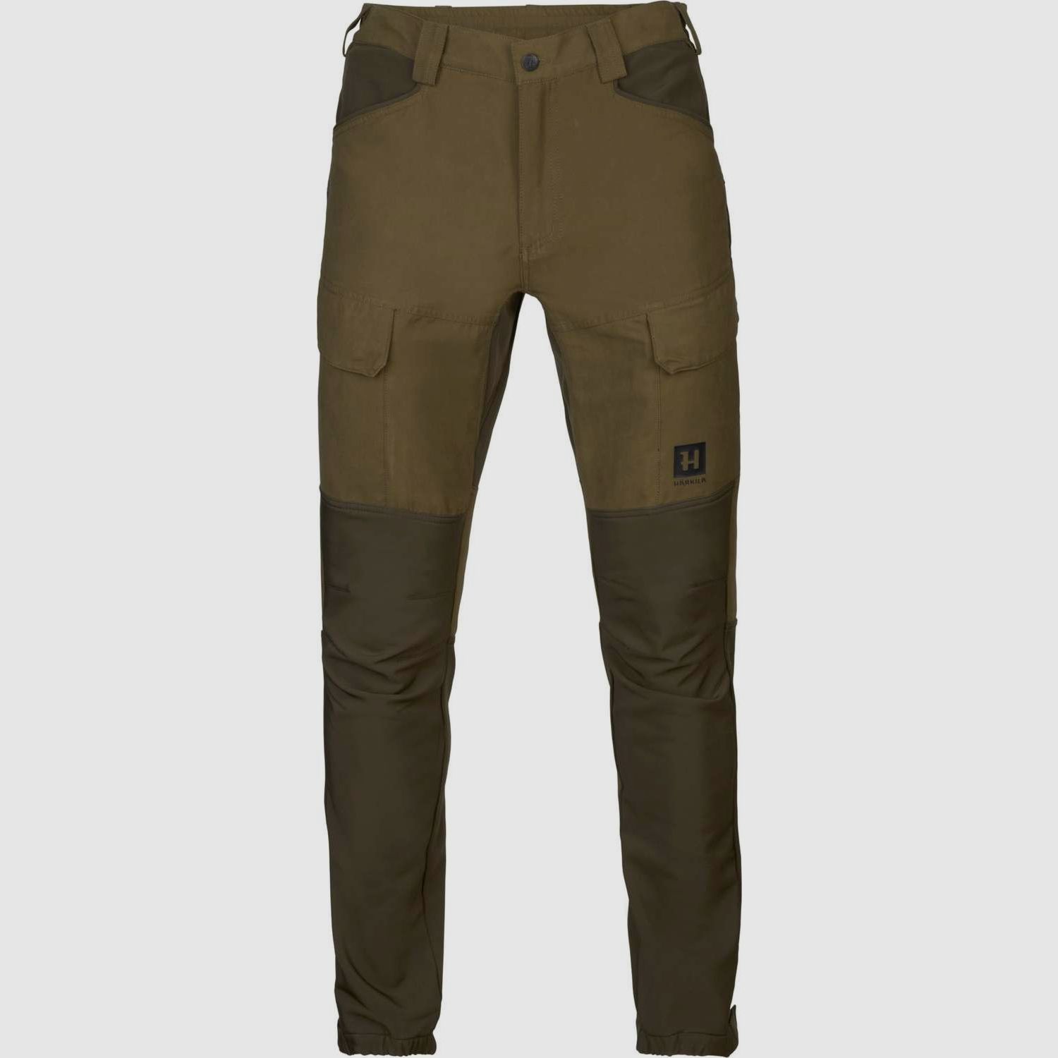 Pantalones Escandinavos Hrkila Verde Oliva Oscuro/Verde Sauce