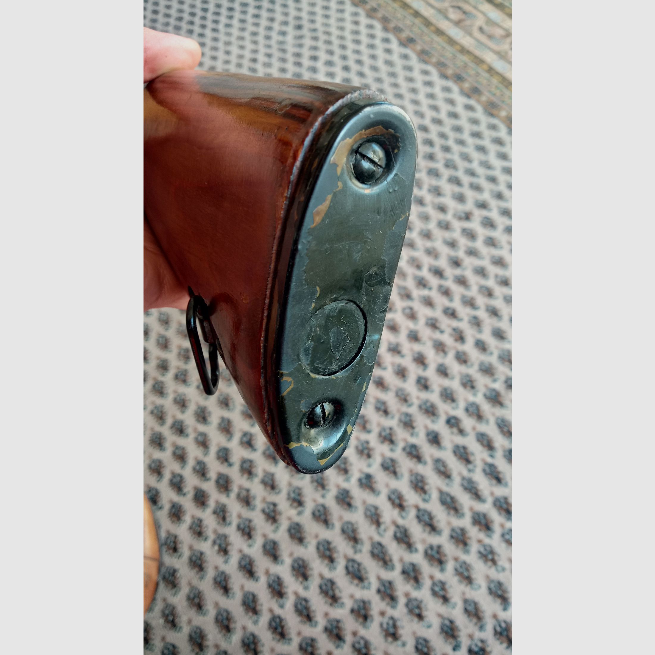 Russischer Co2 Yunker-3 Pseudo Festschaft / AK Laminat Holz Schaft für AK74 Look