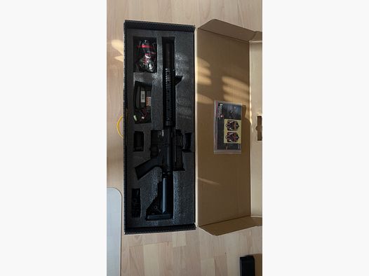 M4 SD Proline ETU+Mosfet (S)AEG, Schwarz NEUWERTIG !  Lancer Tactical 