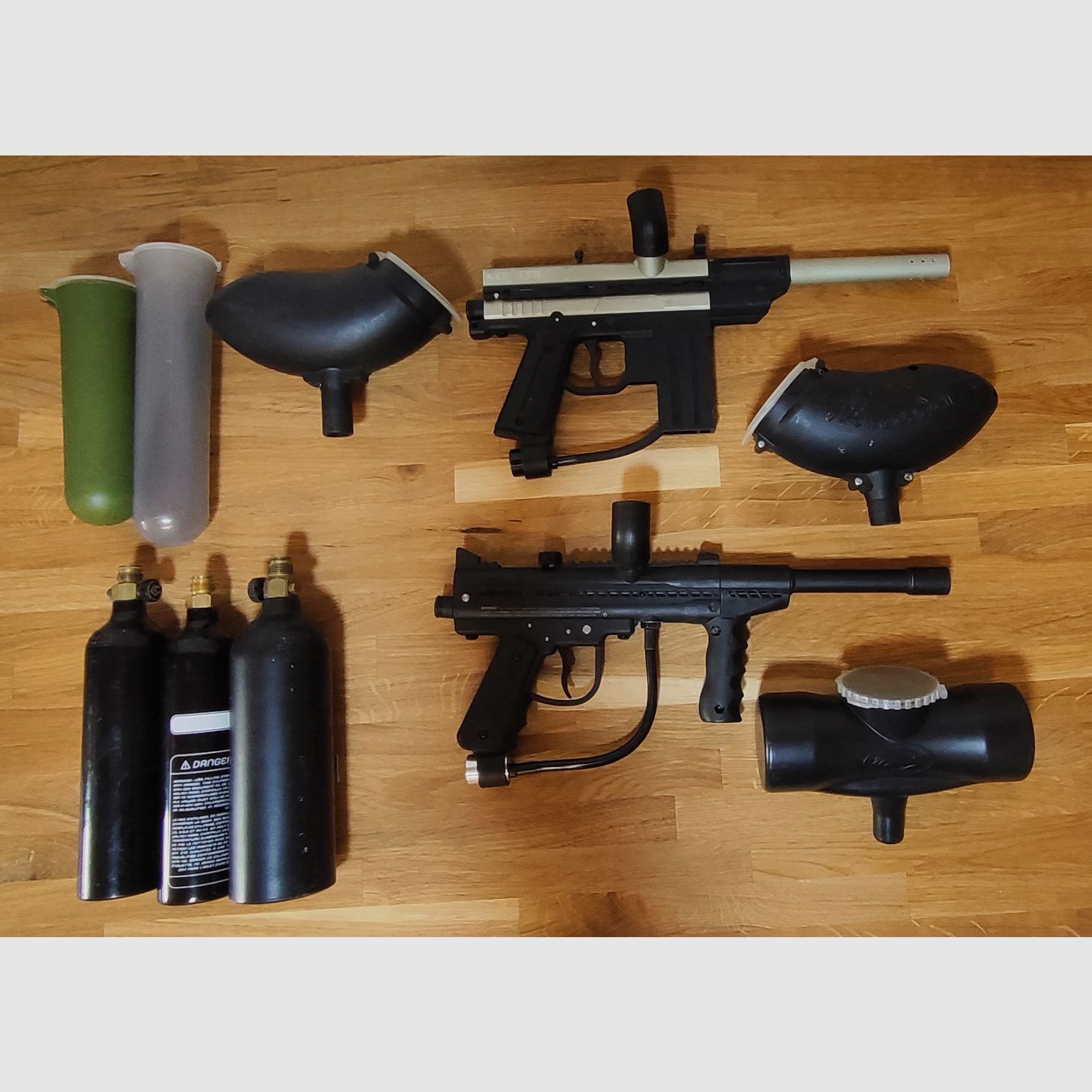 JT Stealth/Brass Eagle T-Storm Paintball Markert Konvolut