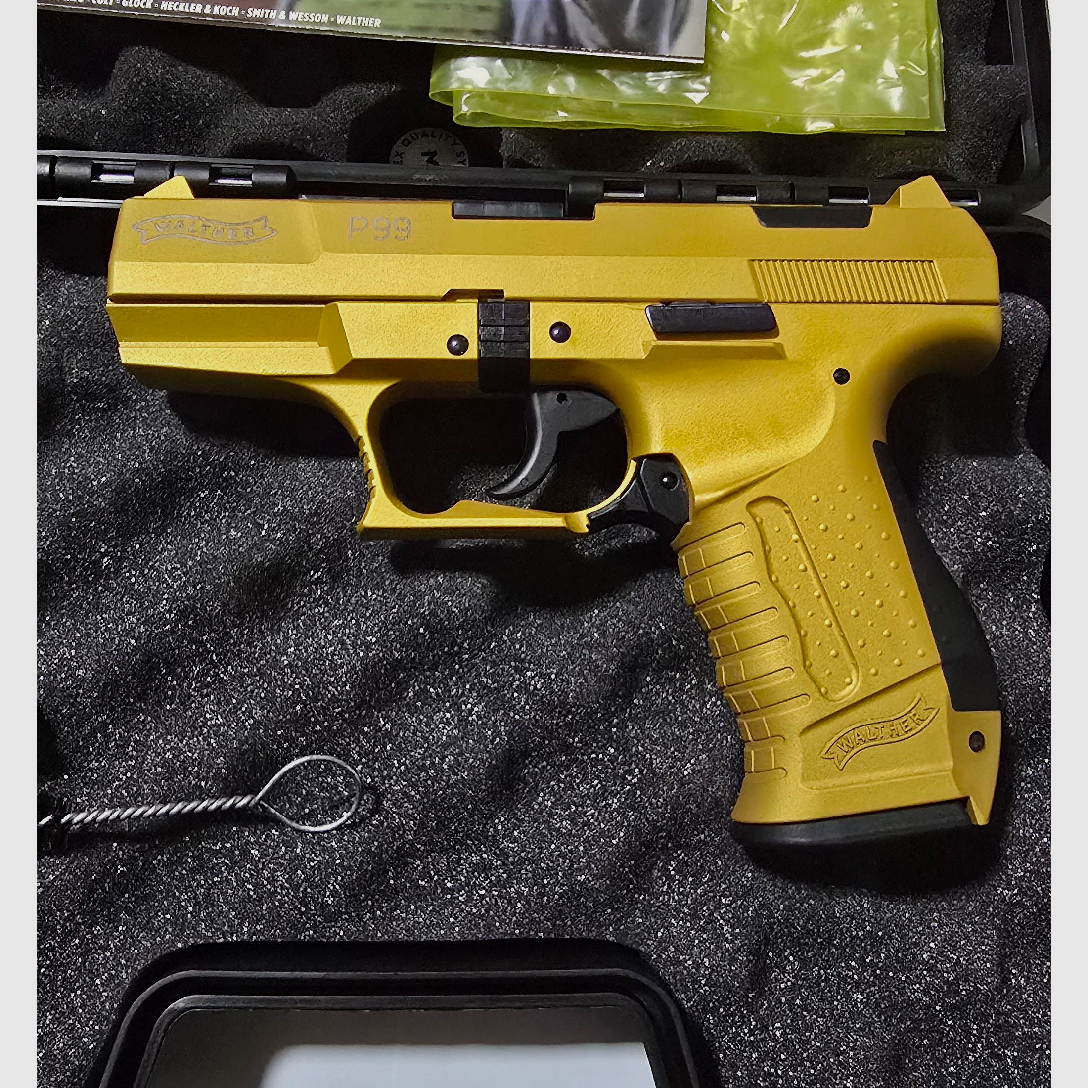 Walther P99 Gold Cerakote 9mm PAK Schreckschuss