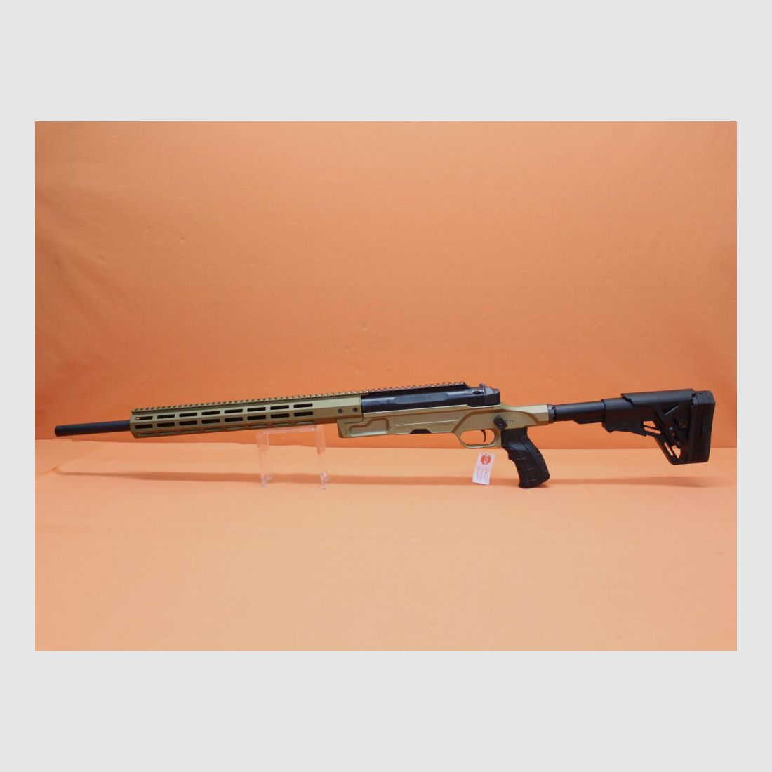 HAENEL Rep.Büchse .308Win Haenel LR/ ONE 60cm Lauf/ Mündungsgewinde M15x1/ eintellbarer Schaft/ Sandfarben