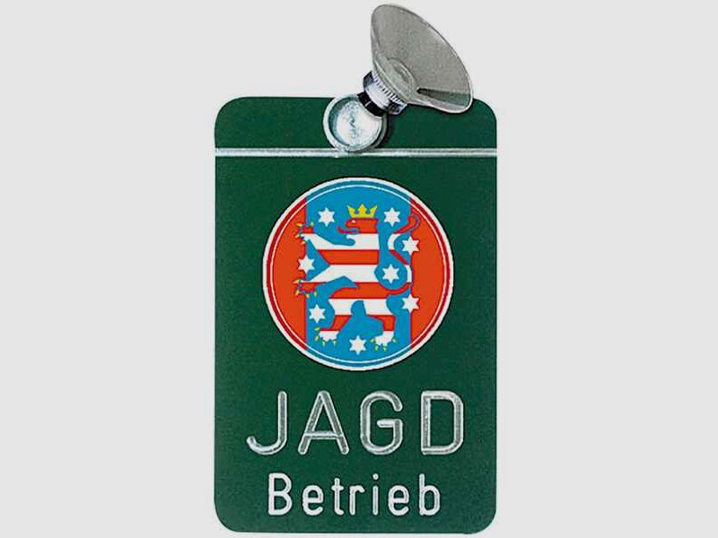 Autoschild Alu, Thüringen