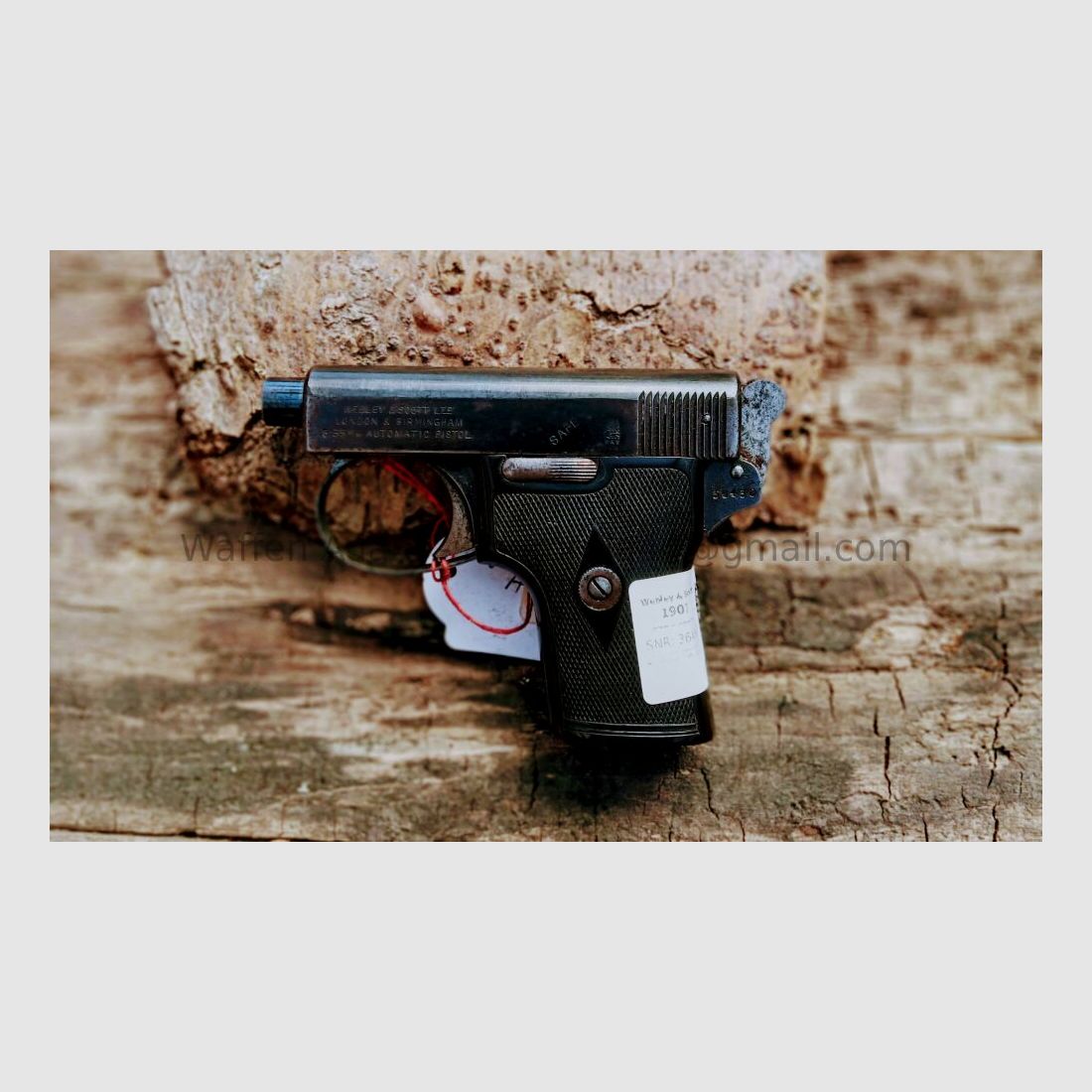 Webley & Scott LTD 1907 pistolet kieszonkowy