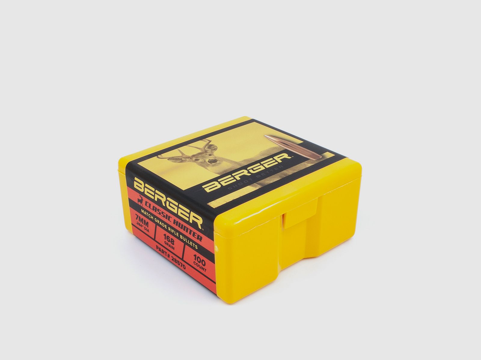 Berger Geschoss 7mm/.284 Classic Hunter 168GR 100 Stück