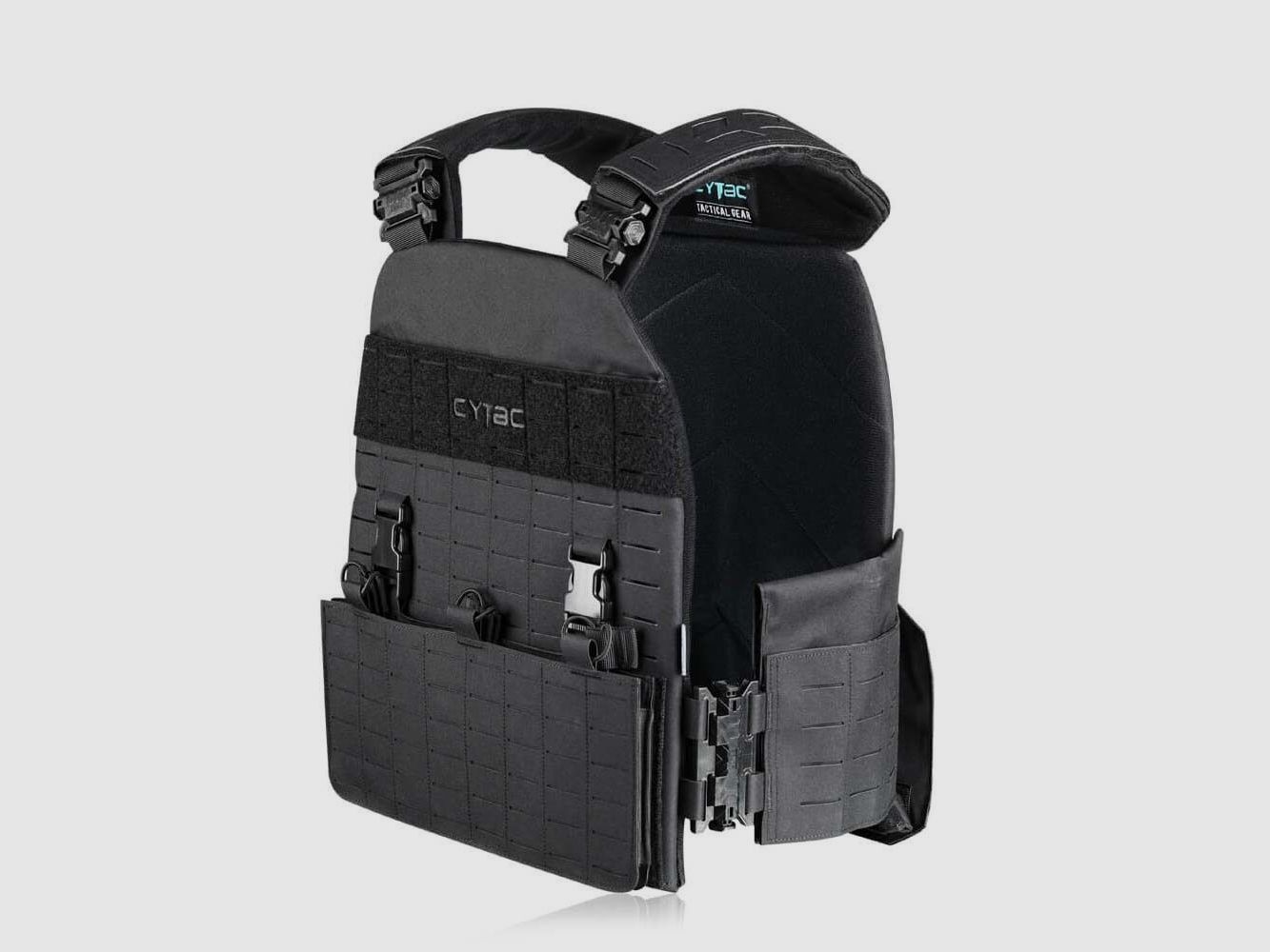 CYTAC Plate Carrier Utility Weste / Schwarz