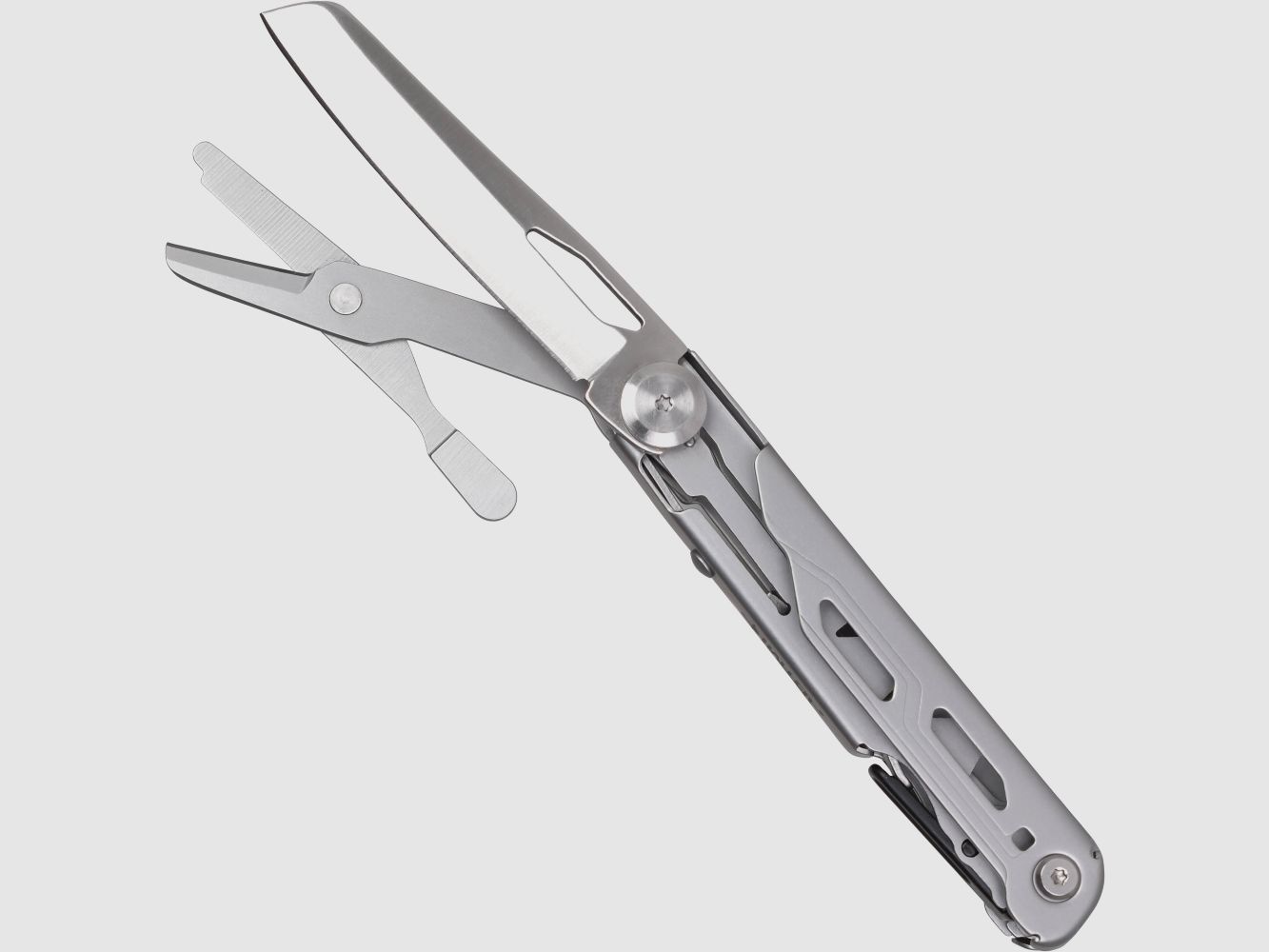 Multitool klein schlank silber